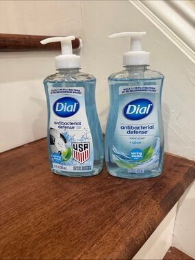 New Bundle of Dial Antibacterial Defense Hand Soap - Spring Water (Blue)